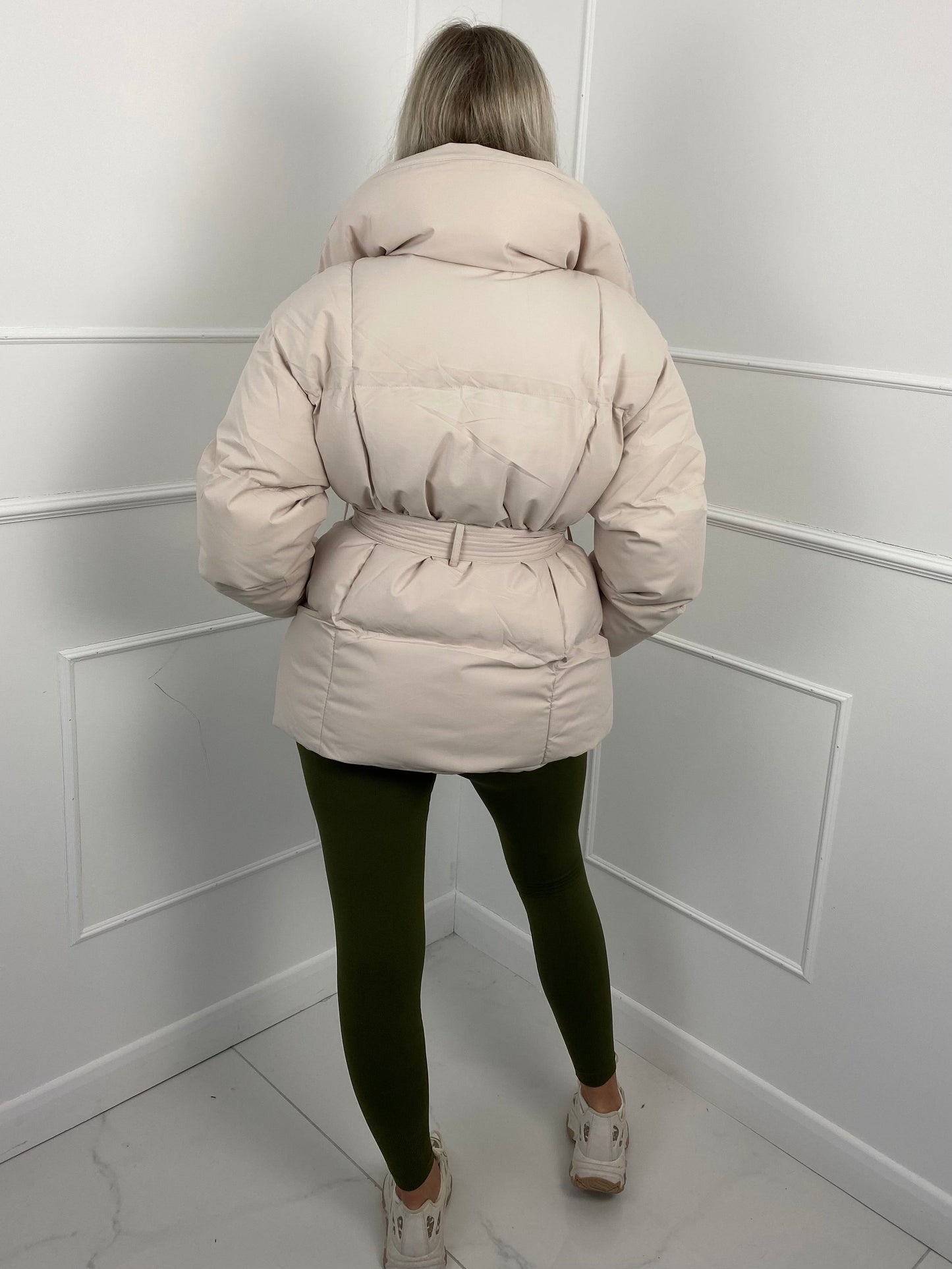 KARLY BELTED PUFFER JACKET